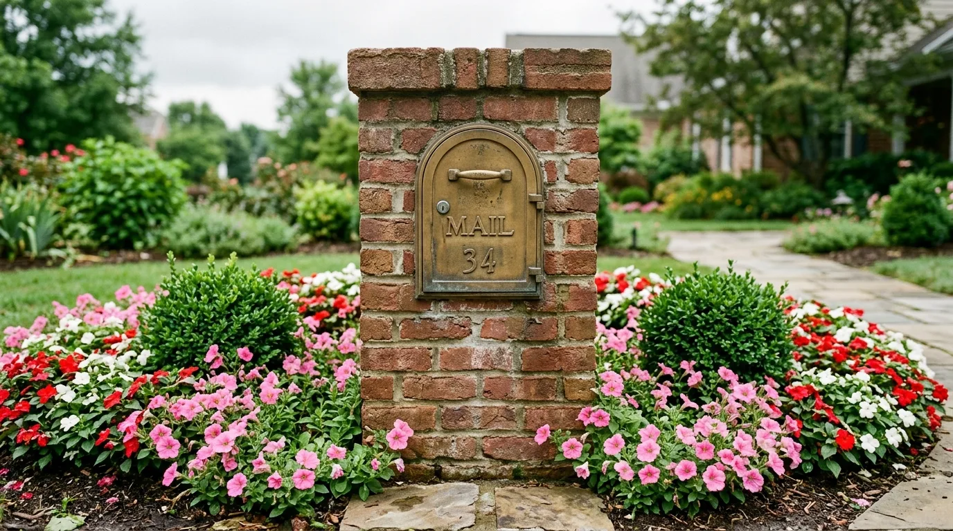 Mailbox Bed With Clear Edging